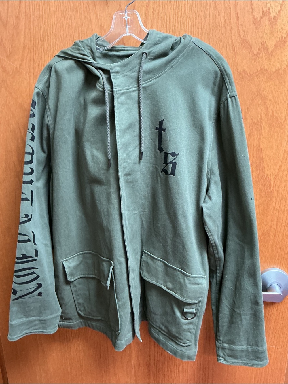 Taylor Swift Reputations Stadium Tour hooded green jacket